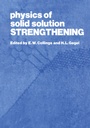 Cover: Physics of Solid Solution Strengthening - Springer