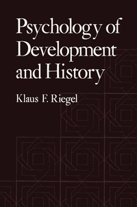 Enlarge image Cover: Psychology of Development and History - Springer