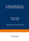 Cover: Linking Research to Crop Production - Springer