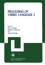 Cover: Processing of Visible Language - Springer
