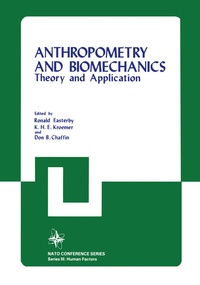 Enlarge image Cover: Anthropometry and Biomechanics - Springer