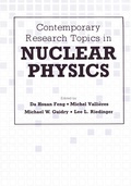 Cover: Contemporary Research Topics in Nuclear Physics - Springer