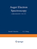 Cover: Auger Electron Spectroscopy - Springer