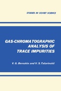 Cover: Gas-Chromatographic Analysis of Trace Impurities - Springer