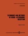 Cover: Techniques and Methods of Radio-Astronomic Reception - Springer