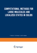 Cover: Computational Methods for Large Molecules and Localized States in Solids - Springer