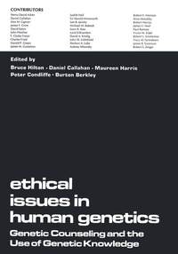 Enlarge image Cover: Ethical Issues in Human Genetics - Springer