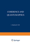 Cover: Coherence and Quantum Optics - Springer