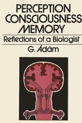 Cover: Perception, Consciousness, Memory - Springer