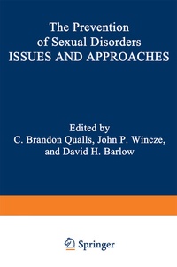 Enlarge image Cover: The Prevention of Sexual Disorders - Springer