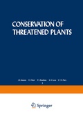 Cover: Conservation of Threatened Plants - Springer