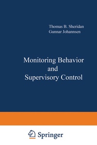 Enlarge image Cover: Monitoring Behavior and Supervisory Control - Springer