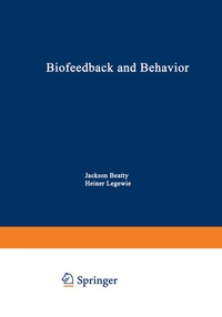 Enlarge image Cover: Biofeedback and Behavior - Springer