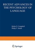 Cover: Recent Advances in the Psychology of Language - Springer