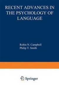 Abbildung von: Recent Advances in the Psychology of Language - Springer