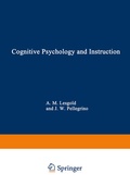 Cover: Cognitive Psychology and Instruction - Springer