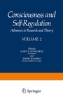 Cover: Consciousness and Self-Regulation - Springer