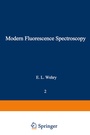 Cover: Modern Fluorescence Spectroscopy - Springer