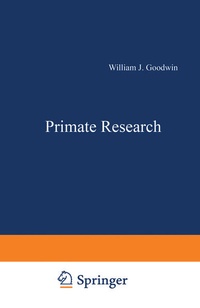 Enlarge image Cover: Primate Research - Springer