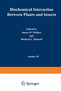 Cover: Biochemical Interaction Between Plants and Insects - Springer