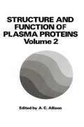 Cover: Structure and Function of Plasma Proteins - Springer