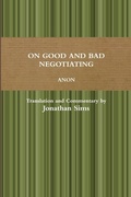 Cover: On Good and Bad Negotiating - Lulu.com