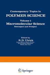 Enlarge image Cover: Macromolecular Science - Springer