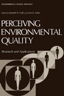 Cover: Perceiving Environmental Quality - Springer