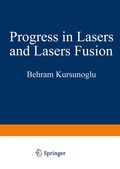 Cover: Progress in Lasers and Laser Fusion - Springer