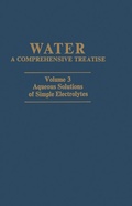 Cover: Aqueous Solutions of Simple Electrolytes - Springer