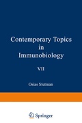 Cover: Contemporary Topics in Immunobiology, Vol. 7:T Cells - Springer