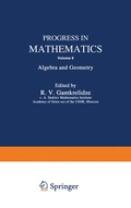 Cover: Progress in Mathematics - Springer
