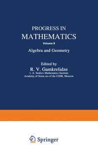 Enlarge image Cover: Progress in Mathematics - Springer