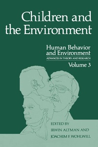 Enlarge image Cover: Children and the Environment - Springer