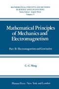 Cover: Mathematical Principles of Mechanics and Electromagnetism - Springer