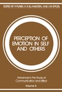 Cover: Perception of Emotion in Self and Others - Springer