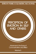 Cover: Perception of Emotion in Self and Others - Springer