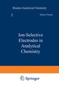Cover: Ion-Selective Electrodes in Analytical Chemistry - Springer
