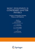 Cover: Recent Developments in Condensed Matter Physics - Springer
