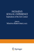 Cover: Women's Sexual Experience - Springer