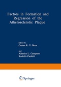 Cover: Factors in Formation and Regression of the Atherosclerotic Plaque - Springer