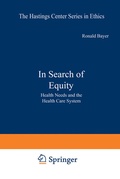 Cover: In Search of Equity - Springer