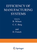 Cover: Efficiency of Manufacturing Systems - Springer