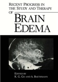 Cover: Recent Progress in the Study and Therapy of Brain Edema - Springer