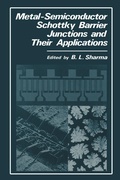 Cover: Metal-Semiconductor Schottky Barrier Junctions and Their Applications - Springer