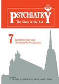 Cover: Epidemiology and Community Psychiatry - Springer