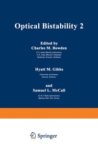 Enlarge image Cover: Optical Bistability 2 - Springer