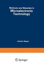 Cover: Methods and Materials in Microelectronic Technology - Springer