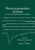 Cover: Neurotransmitter Actions in the Vertebrate Nervous System - Springer