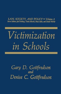 Enlarge image Cover: Victimization in Schools - Springer